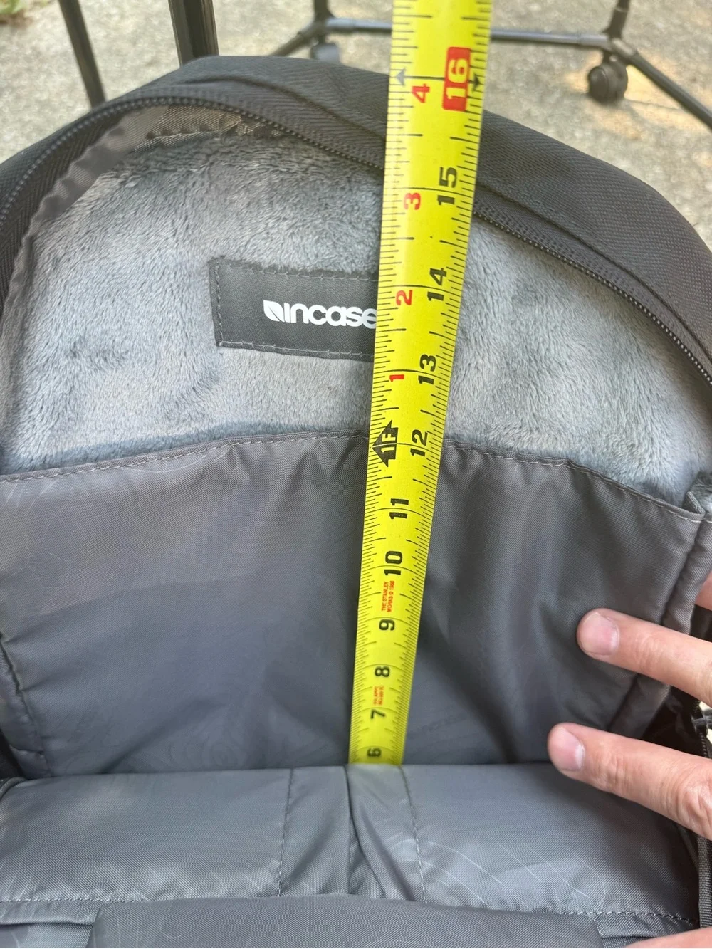 Incase Black Two-Tone Urban Backpack - plush lined, laptop sleeve